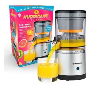 Hurricane Juicer, Cordless Rechargeable Juicer Machine,
500RPM Spin Mini Juicer